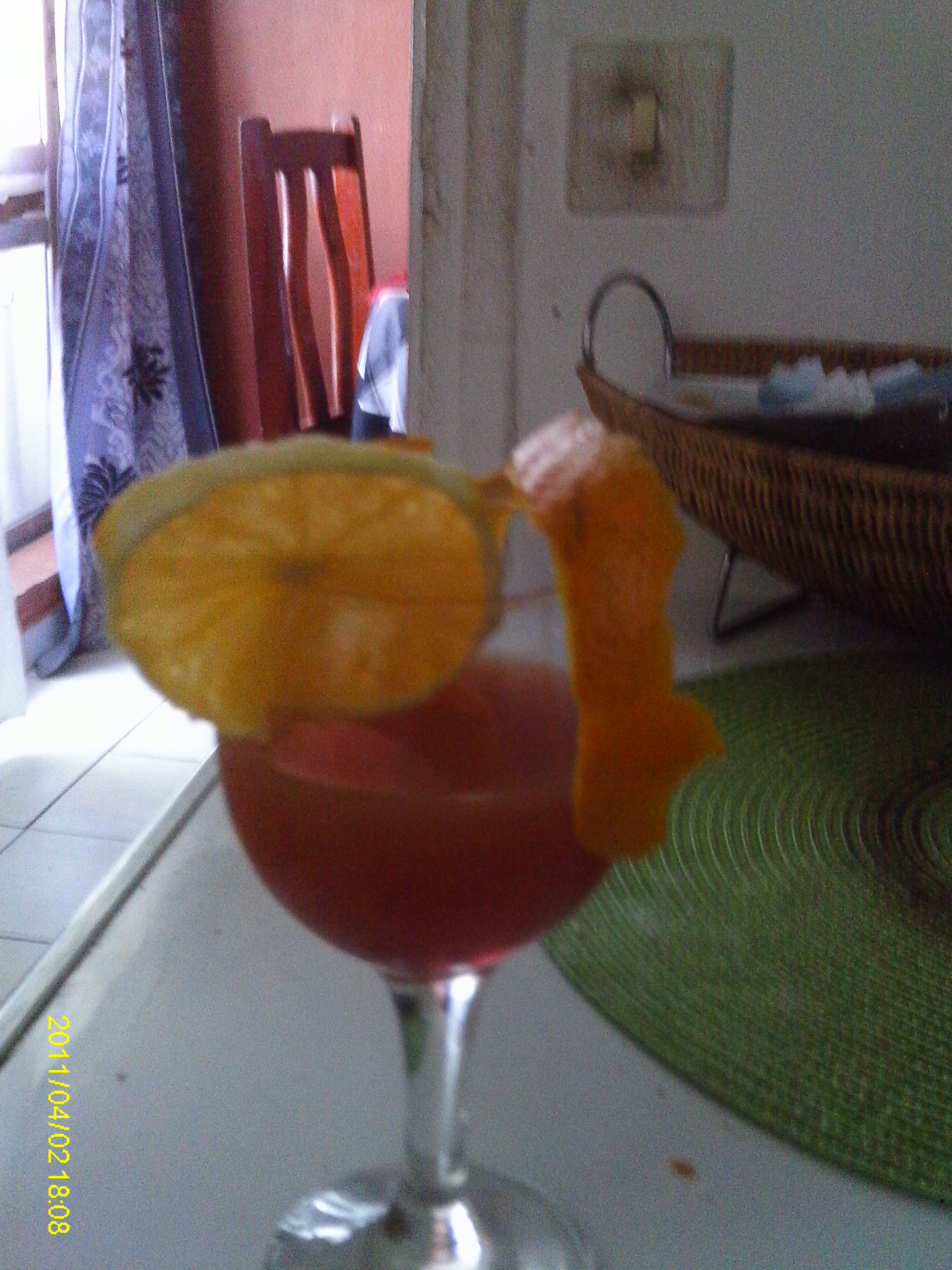 cocktail grenadine orange